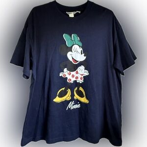 H&M X Disney Minnie Mouse Graphic Women's T-Shirt Size Large